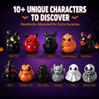 Spooky Ghost Duck Resin Figurine – Cute Halloween Desk Decor, Creepy Cute Mini Statue for Home, Office & Shelf-Last Day Sale-50% OFF🔥