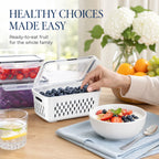 Large Fruit Containers — The Simple Secret To A Cleaner, Fresher Fridge