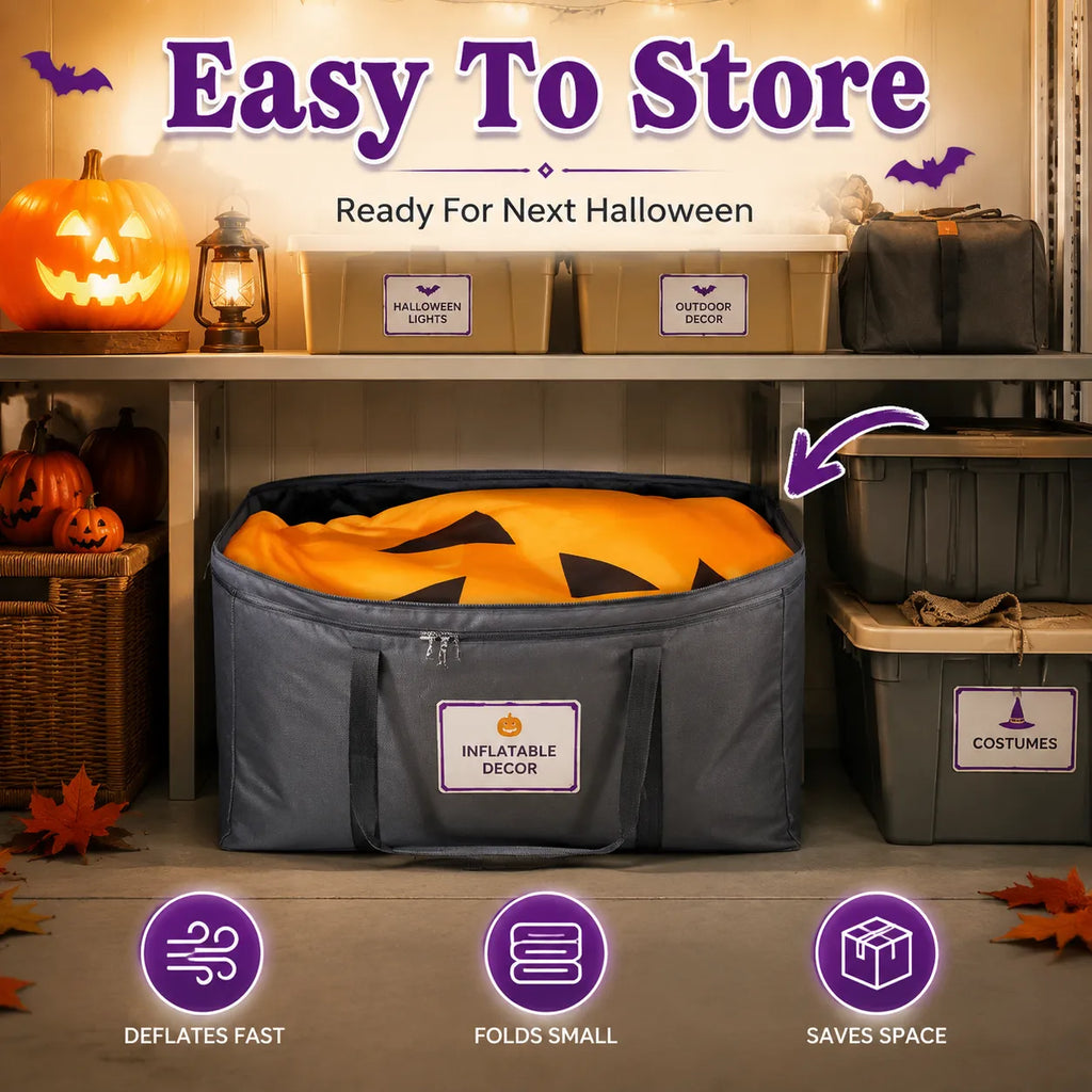Giant Halloween Inflatable Yard Decoration – Create A Spooky Outdoor Display Everyone Loves