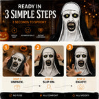 The Nun Ultimate Halloween Scare Mask – Create Unforgettable Screams Without Makeup-Last Day Sale-50% OFF🔥