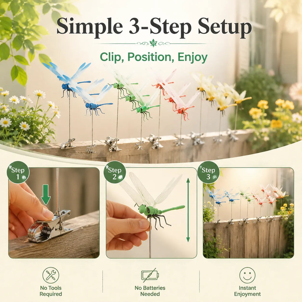 The Tiny Dragonfly Trick Garden Lovers Are Using This Summer Last Day Sale-50% OFF🔥
