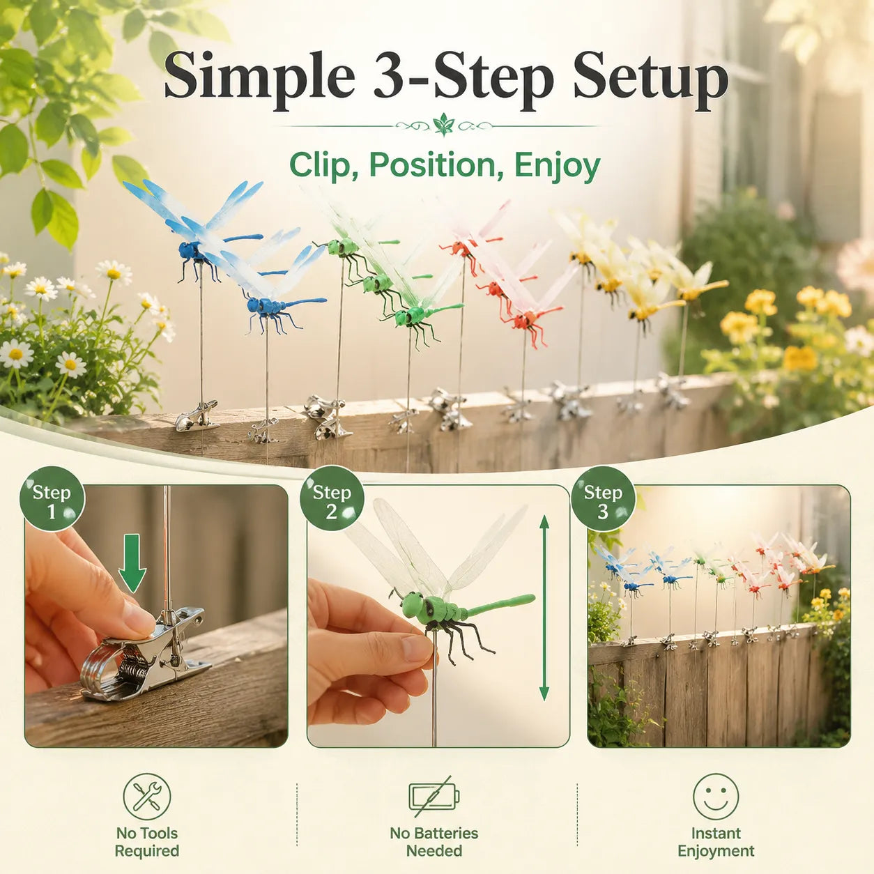 The Tiny Dragonfly Trick Garden Lovers Are Using This Summer Last Day Sale-50% OFF🔥
