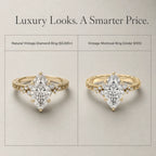 🔥90% OFF Last Day Sale Vintage Marquise Statement Ring – Timeless Elegance for Every Occasion
