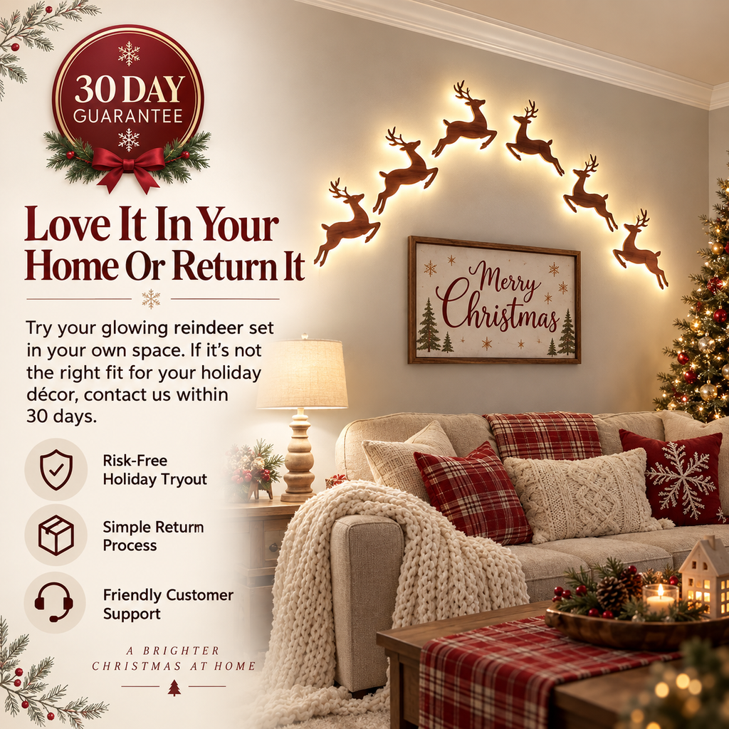 ✨Last Day 50% OFF✨ Christmas Magic Wall Decor – Create A Cozy Holiday Wonderland At Home