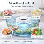🔥50% OFF Last Day Sale Fruit & Vegetable Washer – Removes Pesticides & Bacteria, No Chemicals Needed