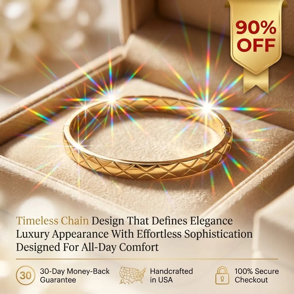 Classic Luxury Textured Bracelet—Elegant everyday jewelry designed for the transformed you.