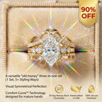 Elegant Halo Sparkle Ring — A Timeless Statement of Love & Confidence