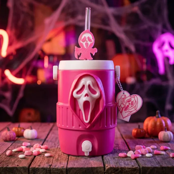 Horror Themed 12oz Can Holder with Lid and Straw, Double-Wall Vacuum Insulated Stainless Steel Tumbler for Cans and Cold Drinks