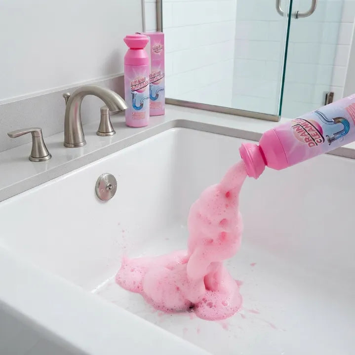 Foaming Drain Cleaner & Odor Eliminator – The 60-Second Magic Foam That Erases Hidden Sink Stinks & Hair Clogs