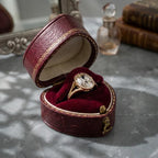 🔥 LAST DAY — 90% OFF 🔥Vintage Oval Solitaire Ring | 14K Gold Finish Quiet Luxury Statement Ring for Women