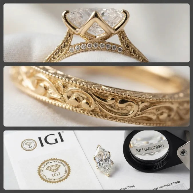 The Sunflower Marquise Ring: Vintage Hand-Engraved Elegance That Never Snags-Last Day Sale-90% OFF🔥