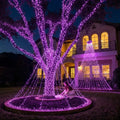 Ultra-Bright LED Waterfall Lights — Outdoor Cascading Hanging Fairy Lights with Remote-Last Day Sale-50% OFF🔥
