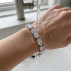 Brilliant Multi-Shape Diamond Simulant Tennis Bracelet -Last Day Sale-90% OFF🔥