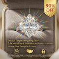 Marquise Cut Three-Stone Moissanite Ring – Effortless Elegance & Comfort Fit