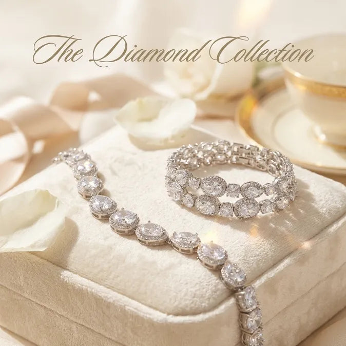 Brilliant Multi-Shape Diamond Simulant Tennis Bracelet -Last Day Sale-90% OFF🔥