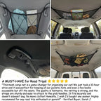 Transform Your Messy Car into a Spacious Oasis – The Ultimate Ceiling Cargo Net