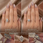 Timeless Marquise Cut Solitaire Ring | D/VVS1 Brilliant Diamond Elegance