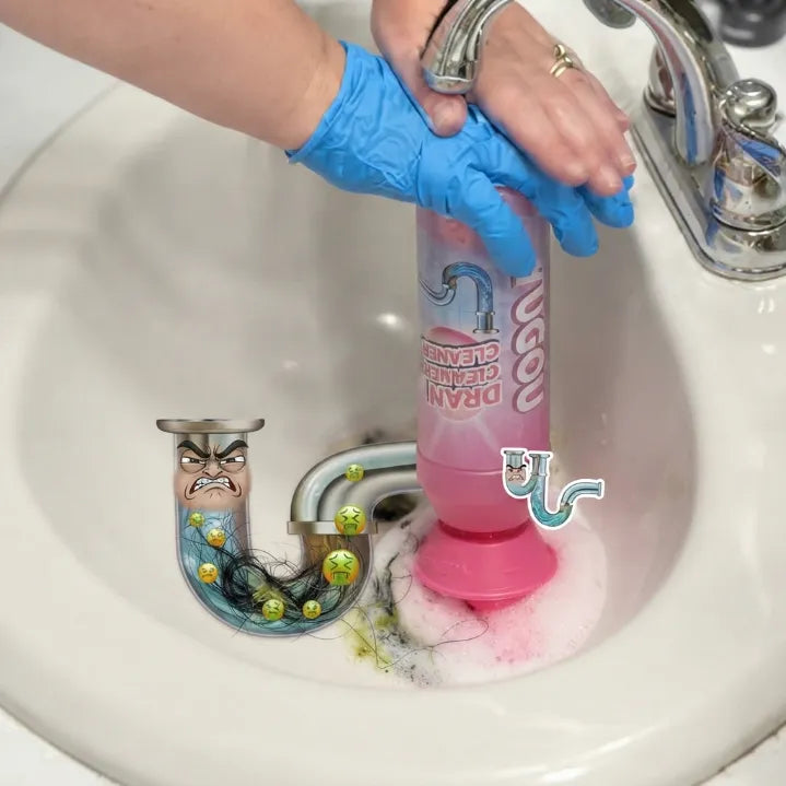 Foaming Drain Cleaner & Odor Eliminator – The 60-Second Magic Foam That Erases Hidden Sink Stinks & Hair Clogs