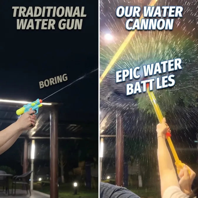 360° Tornado Splash Water Blaster - Capacity Quick-Reload Water Cannon for Summer Pool & Beach Battles