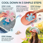 Premium Soothing Cooling Crown – Ergonomic Gel Insert for All-Day Outdoor Comfort
