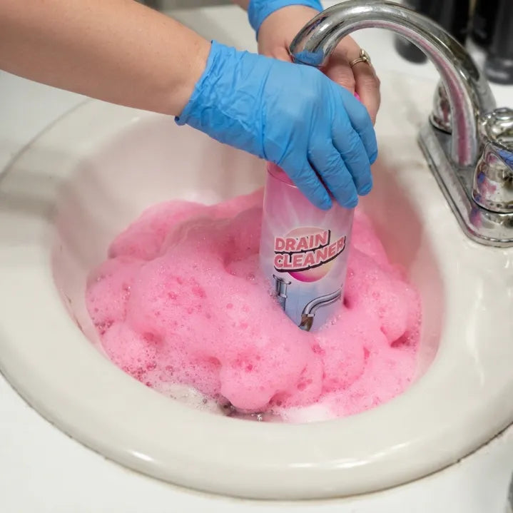 Foaming Drain Cleaner & Odor Eliminator – The 60-Second Magic Foam That Erases Hidden Sink Stinks & Hair Clogs