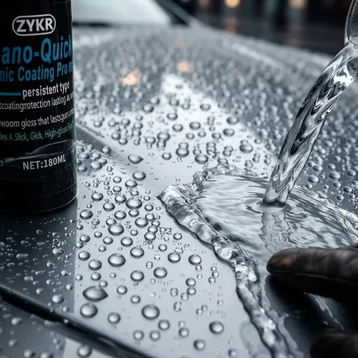 3-in-1 Quick Ceramic Spray: Instant Waterless Wash, Diamond Shine & Nano Protection for Cars & Home
