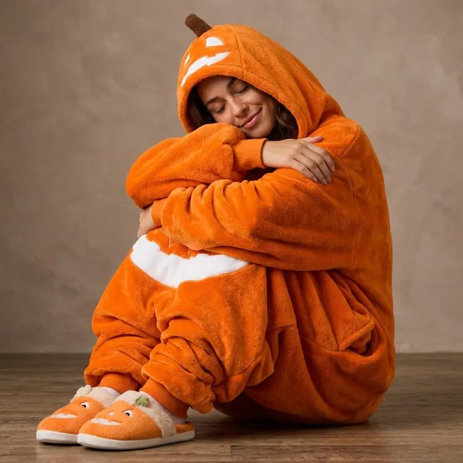 The Official Spooky Season Onesie | Ultra-Plush Pumpkin Loungewear