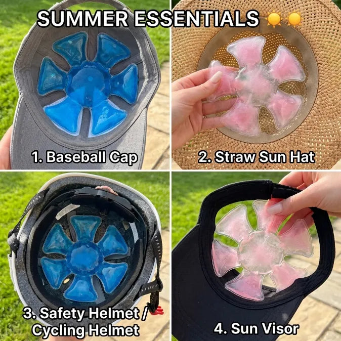 Premium Soothing Cooling Crown – Ergonomic Gel Insert for All-Day Outdoor Comfort