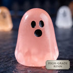 20-Piece Set of Glow-in-the-Dark Mini Ghost Figurines | Cute Halloween Desktop and Home Decor