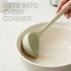 Multipurpose Flexible Silicone Spatula Spoon - Heat Resistant & Non-Scratch for Non-Stick Pans