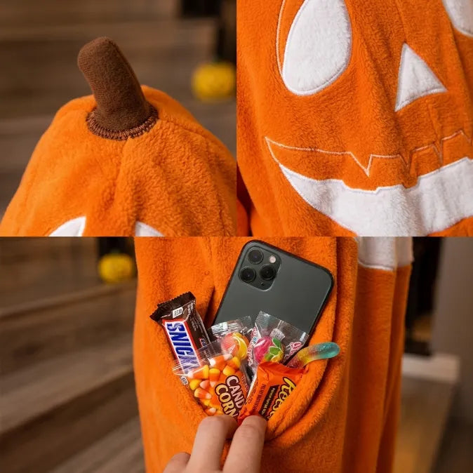 The Official Spooky Season Onesie | Ultra-Plush Pumpkin Loungewear