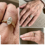 Timeless Marquise Cut Solitaire Ring | D/VVS1 Brilliant Diamond Elegance