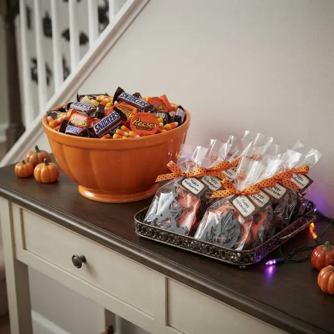 Glow-in-the-Dark Spooky Squeeze Wall Decors & Halloween Sensory Toys Bundle