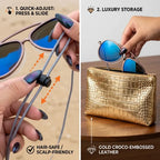 Polarized Aviator Swim Goggles – Anti-Fog, 100% Leak-Proof & Zero Eye Pressure