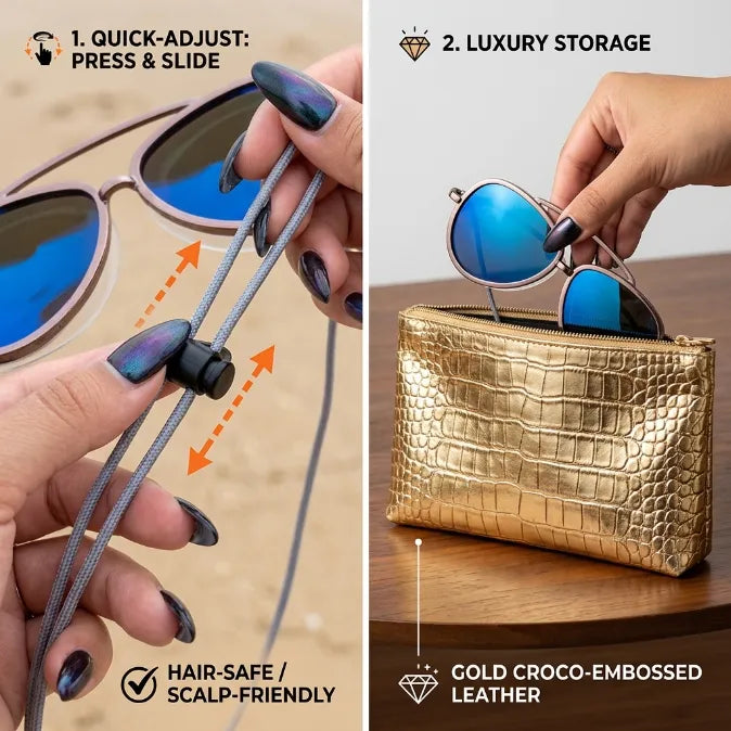 Polarized Aviator Swim Goggles – Anti-Fog, 100% Leak-Proof & Zero Eye Pressure