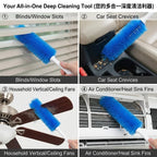 360° Bendable Microfiber Dust & Hair Duster – Flexible Gap Cleaner Brush for Blinds, AC Vents, Tower Fans & Pet Hair– Last Day 50% OFF 🔥