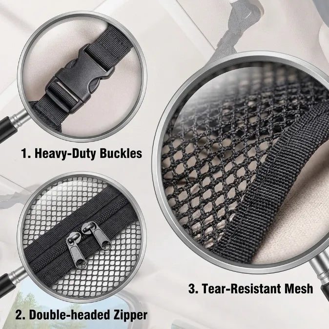 Transform Your Messy Car into a Spacious Oasis – The Ultimate Ceiling Cargo Net
