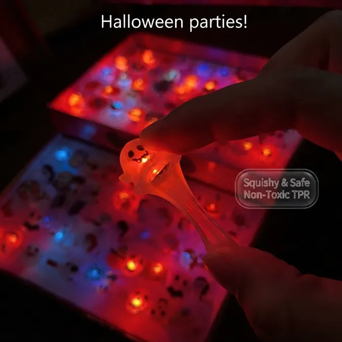 LED Light-Up Halloween Rings (The #1 Non-Candy Party Favor)