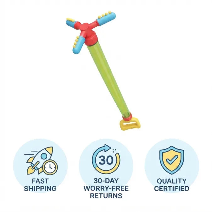 360° Tornado Splash Water Blaster - Capacity Quick-Reload Water Cannon for Summer Pool & Beach Battles