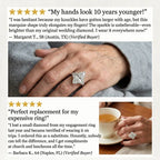 Marquise Cut Three-Stone Moissanite Ring – Effortless Elegance & Comfort Fit