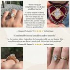 🔥 LAST DAY — 90% OFF 🔥 Vintage 2.57ct Marquise Step Cut Heirloom Engagement Ring in 18K Gold