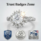 The Eternal Crown Halo Ring – Hand-Set Artisan Solitaire