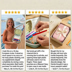 Waterproof Travel Pill & Vitamin Organizer Set --Your Daily Wellness Companion, Wherever Life Takes You
