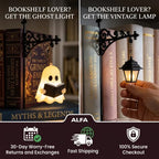 The Original Book Nook Light | Vintage Streetlight & Cozy Reading Ghost