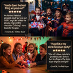 LED Light-Up Halloween Rings (The #1 Non-Candy Party Favor)
