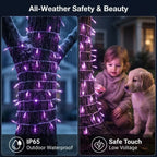 Ultra-Bright LED Waterfall Lights — Outdoor Cascading Hanging Fairy Lights with Remote-Last Day Sale-50% OFF🔥
