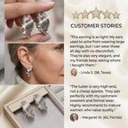 Radiant Twist Lightweight Huggie Earrings | Hypoallergenic Everyday Luxury-Last Day Sale-90% OFF🔥