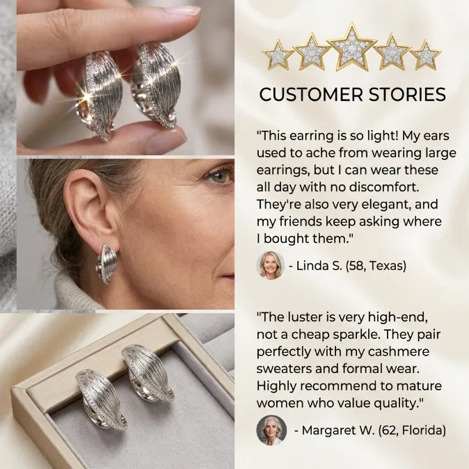 Radiant Twist Lightweight Huggie Earrings | Hypoallergenic Everyday Luxury-Last Day Sale-90% OFF🔥