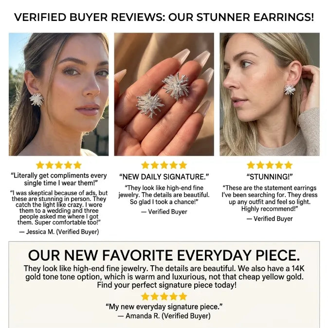 Dandelion Firework Stud Earrings | Chic Minimalist Sparkle-Last Day Sale-90% OFF🔥