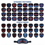 The Ultimate Cyberpunk LED Mask With Gesture Sensing (50+ Faces)